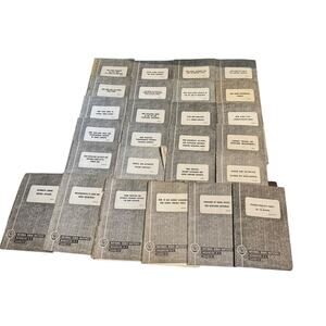 National Radio Institute Pioneer Home Study Reference Booklets (26) TV AM READ